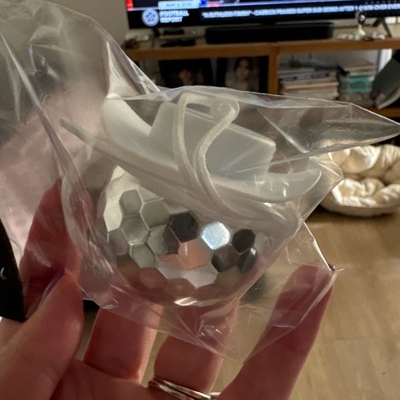 ✨🤍 Disco Cowgirl Car Charm – Classic White 🤍🪩 - Picture 2 of 2